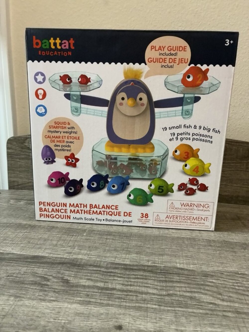 Battat Education Penguin Math Balance Interactive STEM Learning